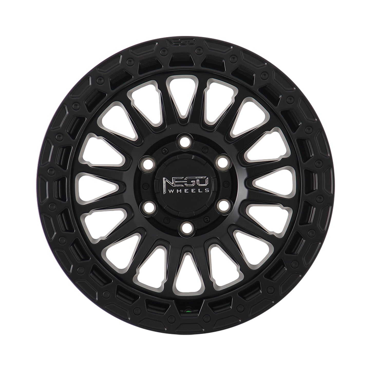 NEGU12 17x8.5 ET25 (6x139.7) CB106.2- satin black