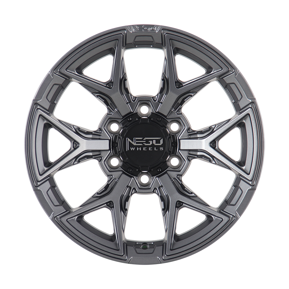 NEGU14 - 17x8.5 ET15 (6x139.7) CB106.2 - Matte Gunmetal