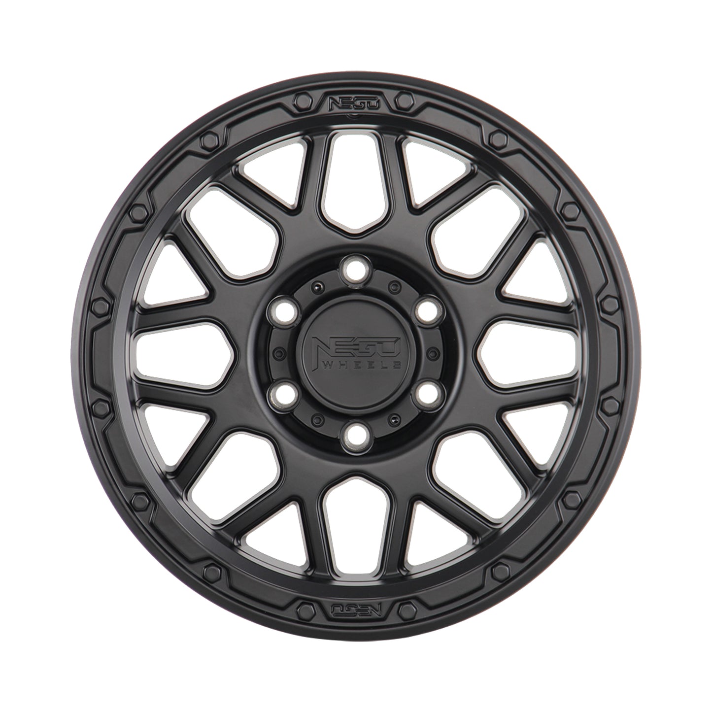 NEGU03 17x8.5 ET12 (6x139.7) CB100.1 - matte black