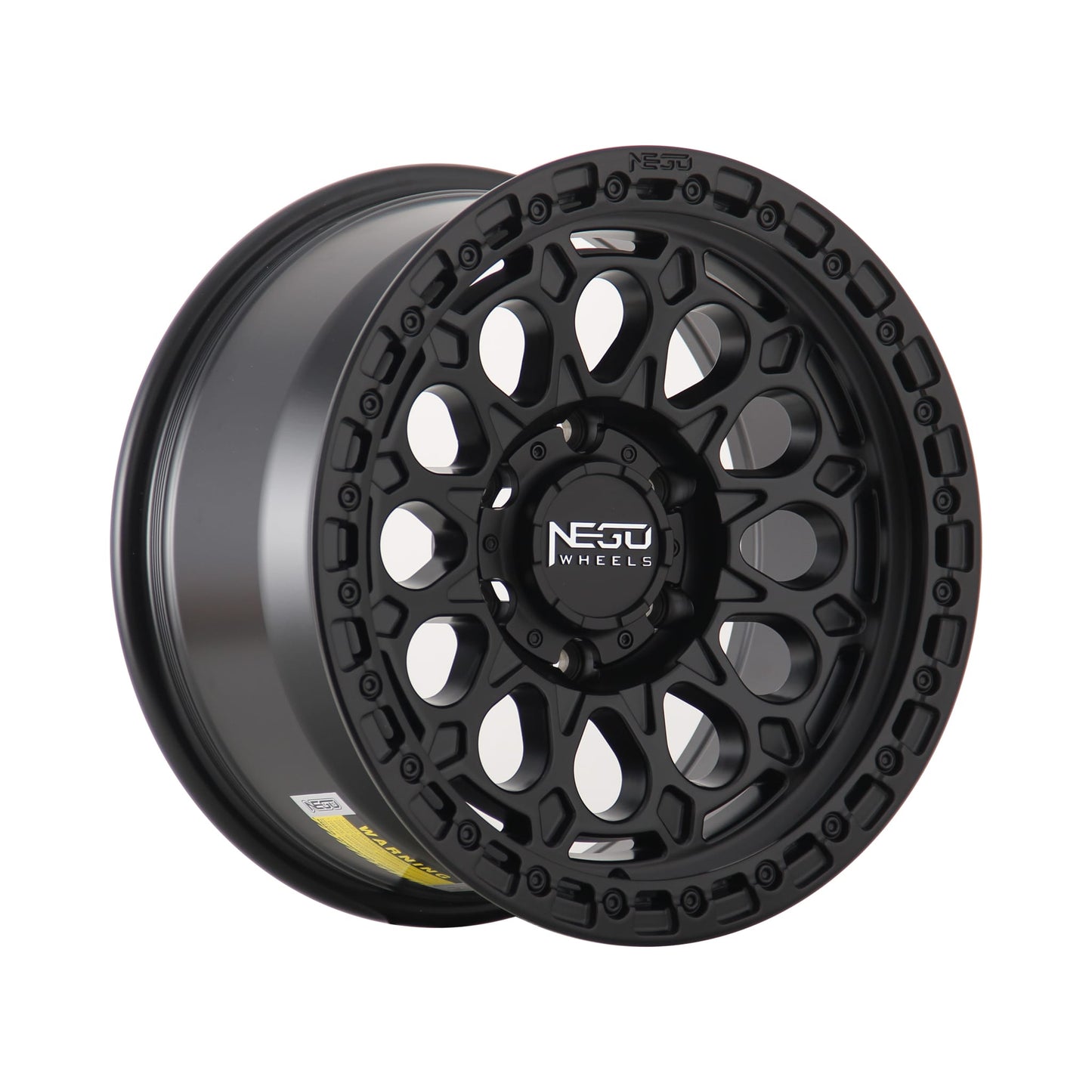 NEGU06 17x8.5 ET0 (6x139.7) CB110- Matte Black