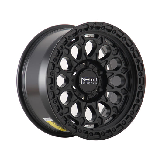 NEGU06 17x8.5 ET0 (6x139.7) CB110- Matte Black