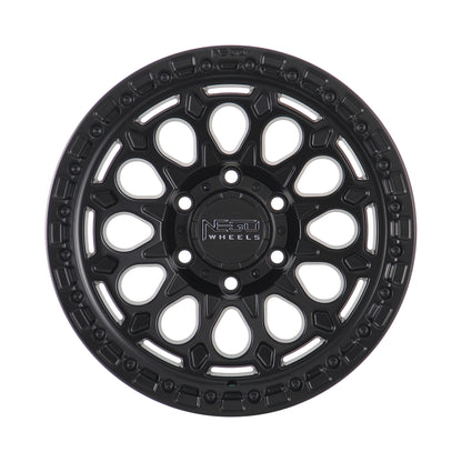 NEGU06 17x8.5 ET0 (6x139.7) CB110- Matte Black