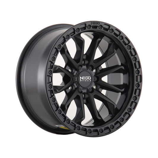 NEGU09 17x8.5 ET0 (6x139.7) CB106.2- matte black