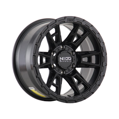 NEGU10 17x8.5 ET0 (6x139.7) CB110- matte black