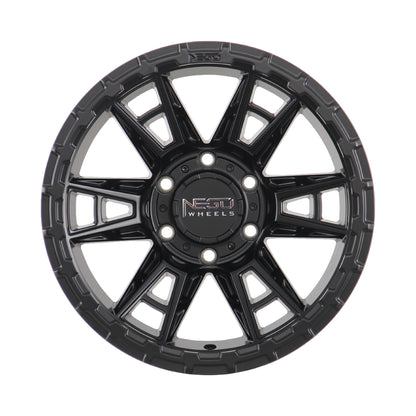 NEGU10 17x8.5 ET0 (6x139.7) CB110- matte black