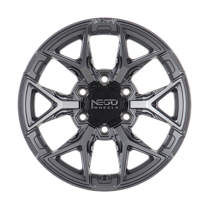 NEGU14 - 17x8.5 ET15 (6x139.7) CB106.2 - Matte Gunmetal